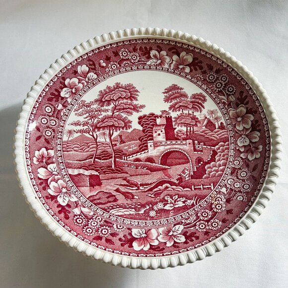 Copeland Spode Tower Vintage China Cake Stand, Rare - Picture 2 of 8